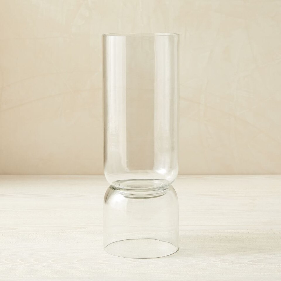 Foundations Clear Glass Vases West Elm UK